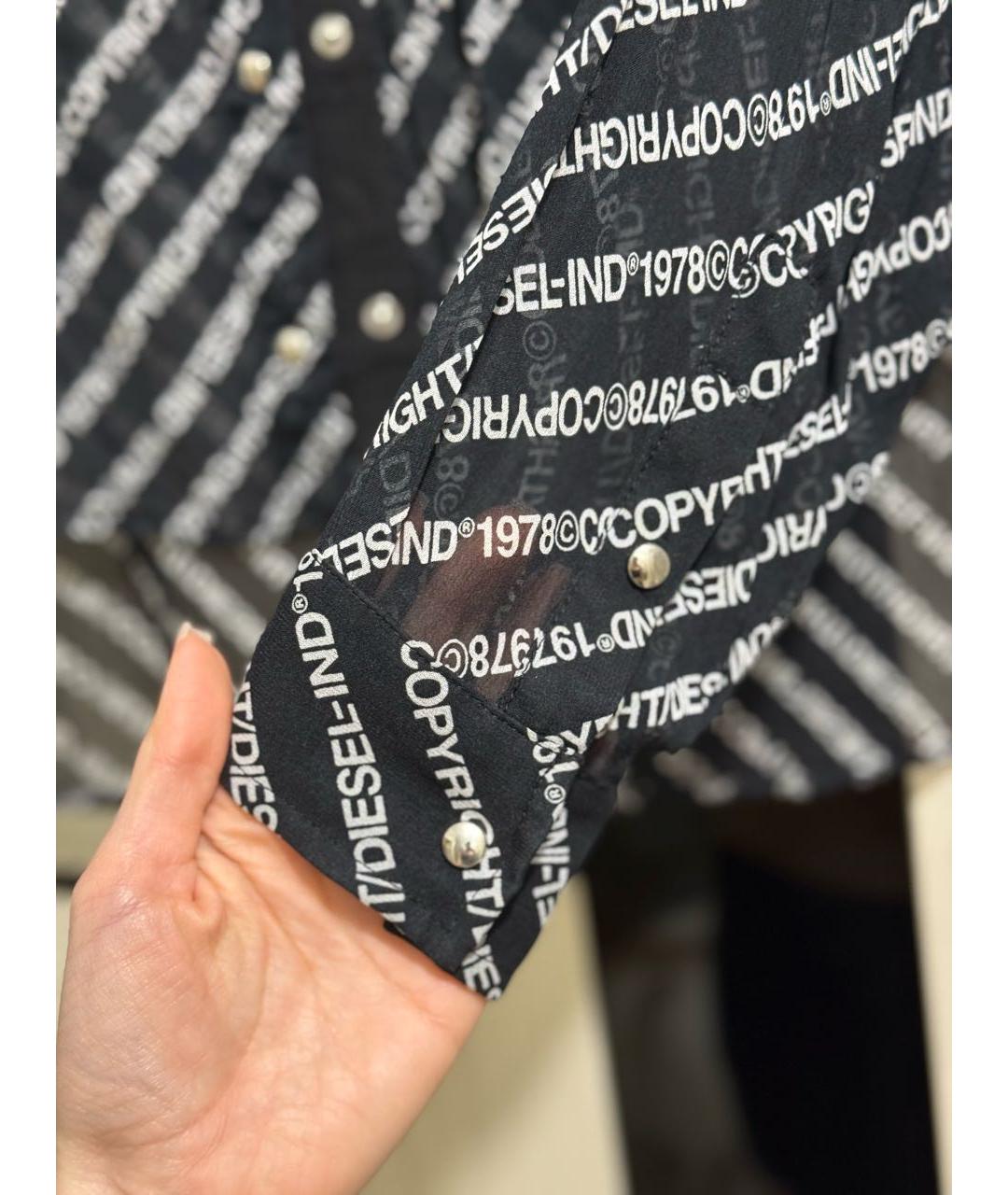 DIESEL Черная рубашка, фото 7
