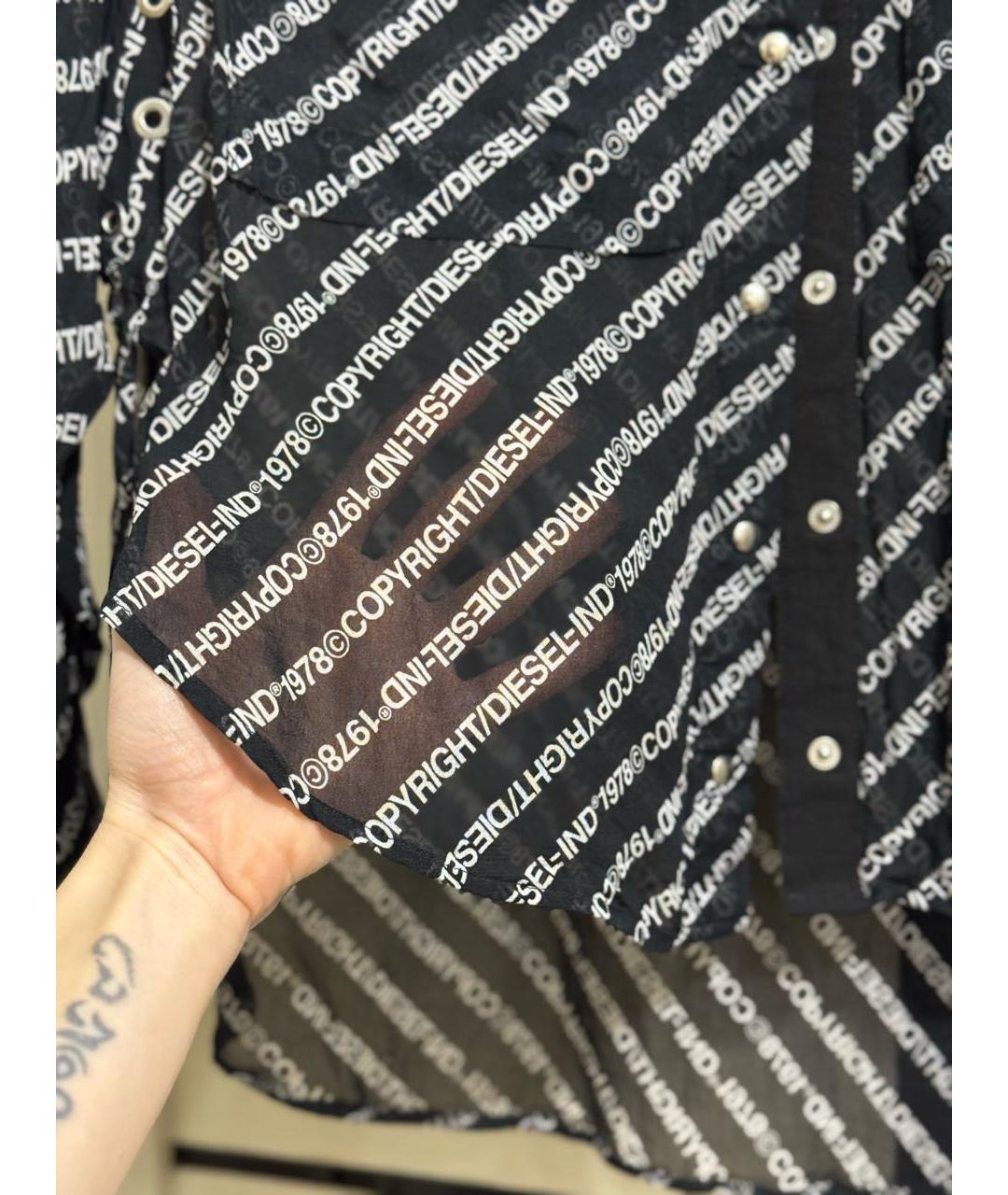 DIESEL Черная рубашка, фото 6