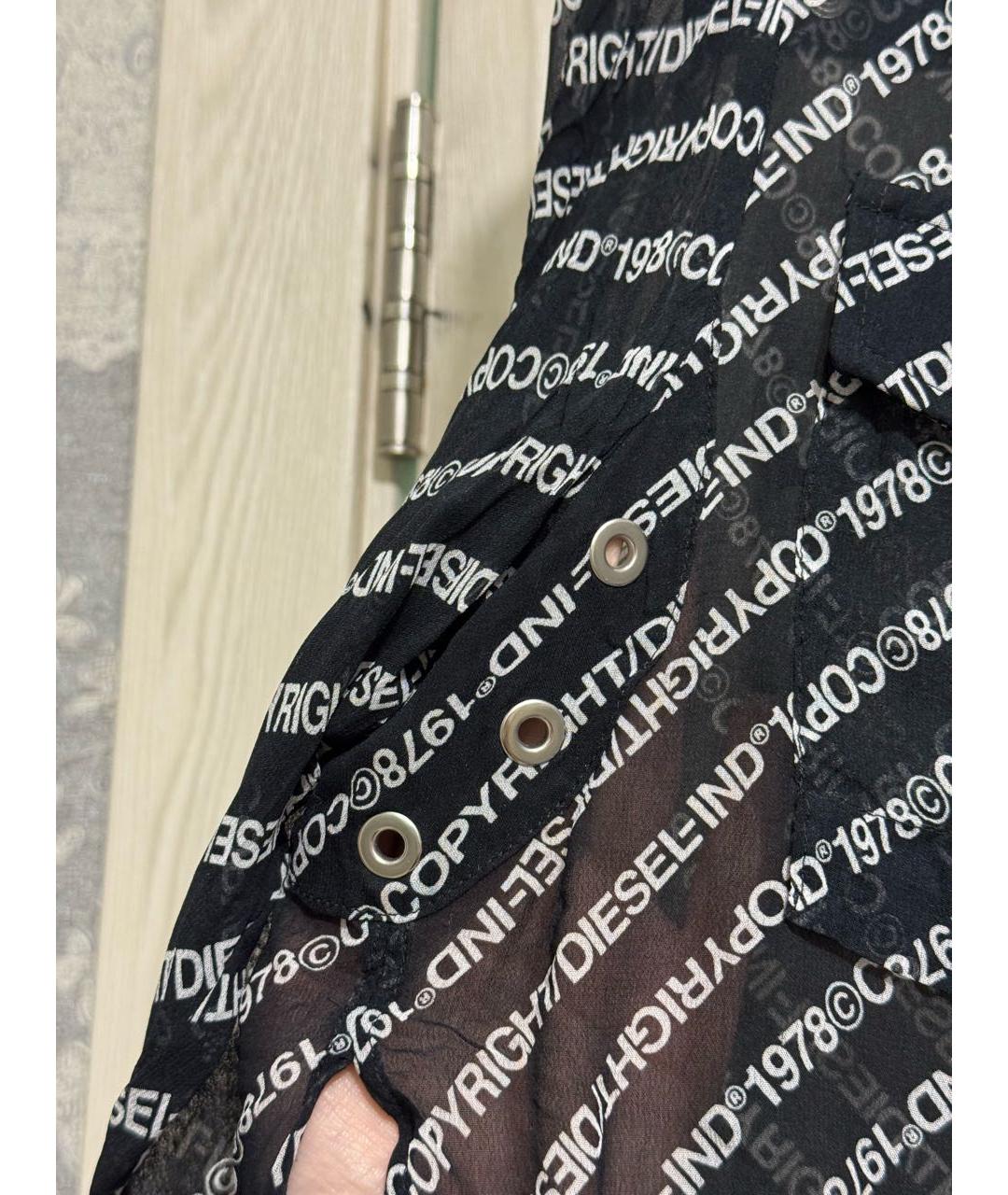 DIESEL Черная рубашка, фото 5