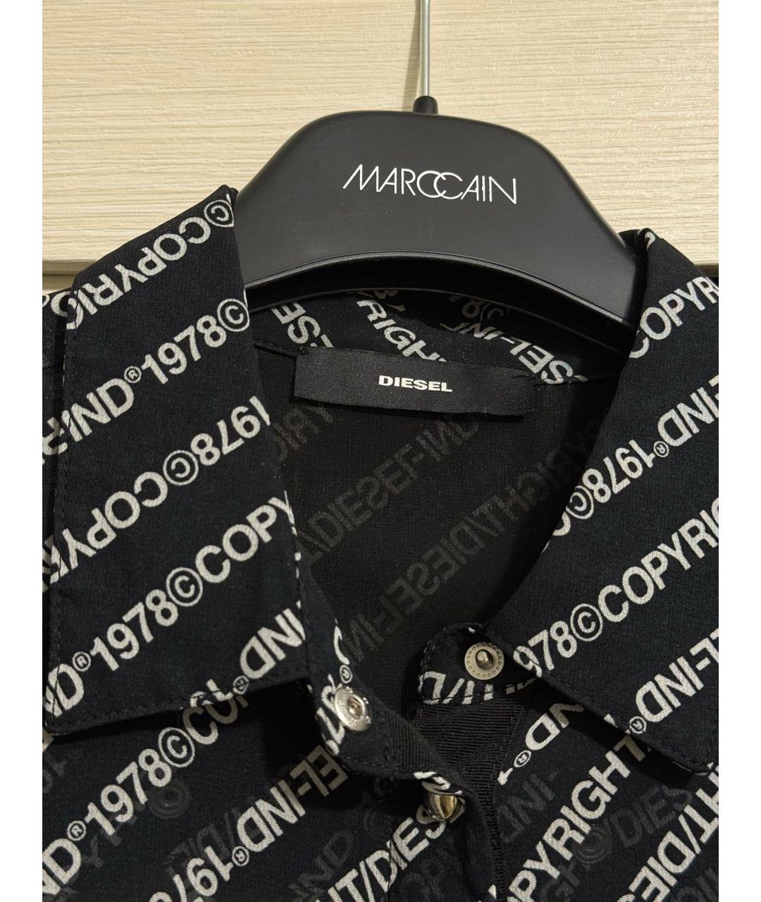 DIESEL Черная рубашка, фото 3