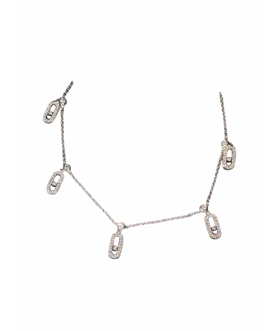 MESSIKA Белая подвеска из белого золота, фото 1