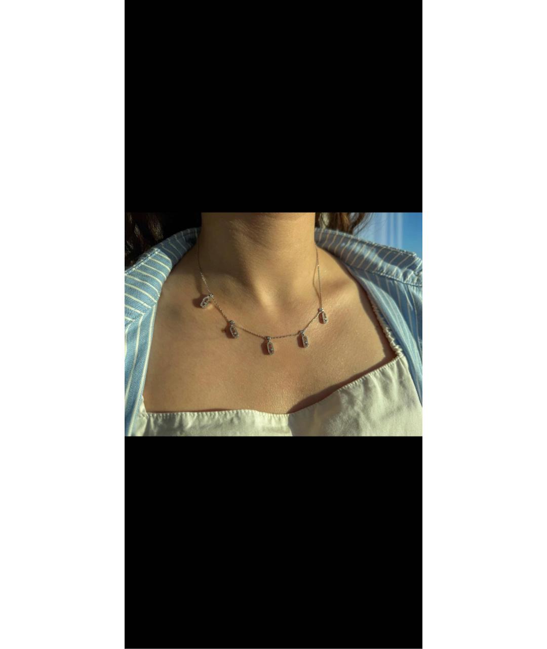 MESSIKA Белая подвеска из белого золота, фото 6