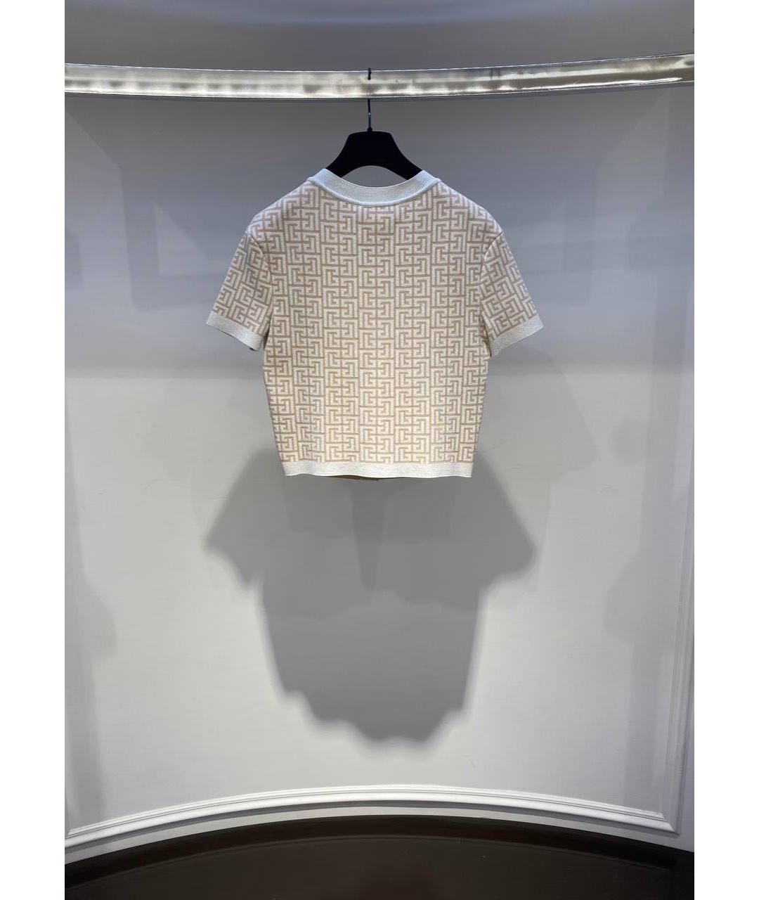 BALMAIN Бежевый кардиган, фото 2