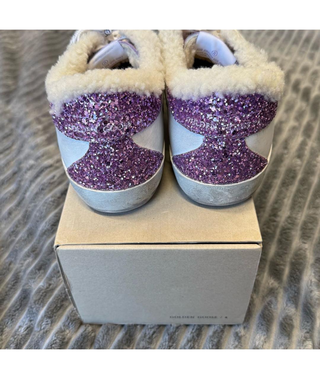 GOLDEN GOOSE DELUXE BRAND Белые кожаные кеды, фото 3