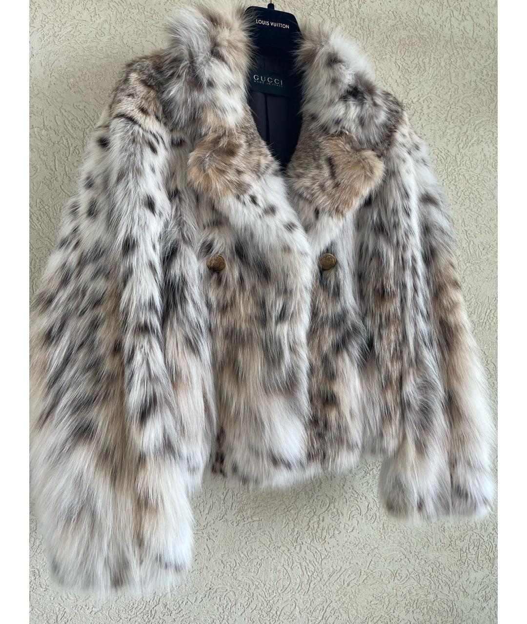 GUCCI Мульти меховая шуба, фото 9