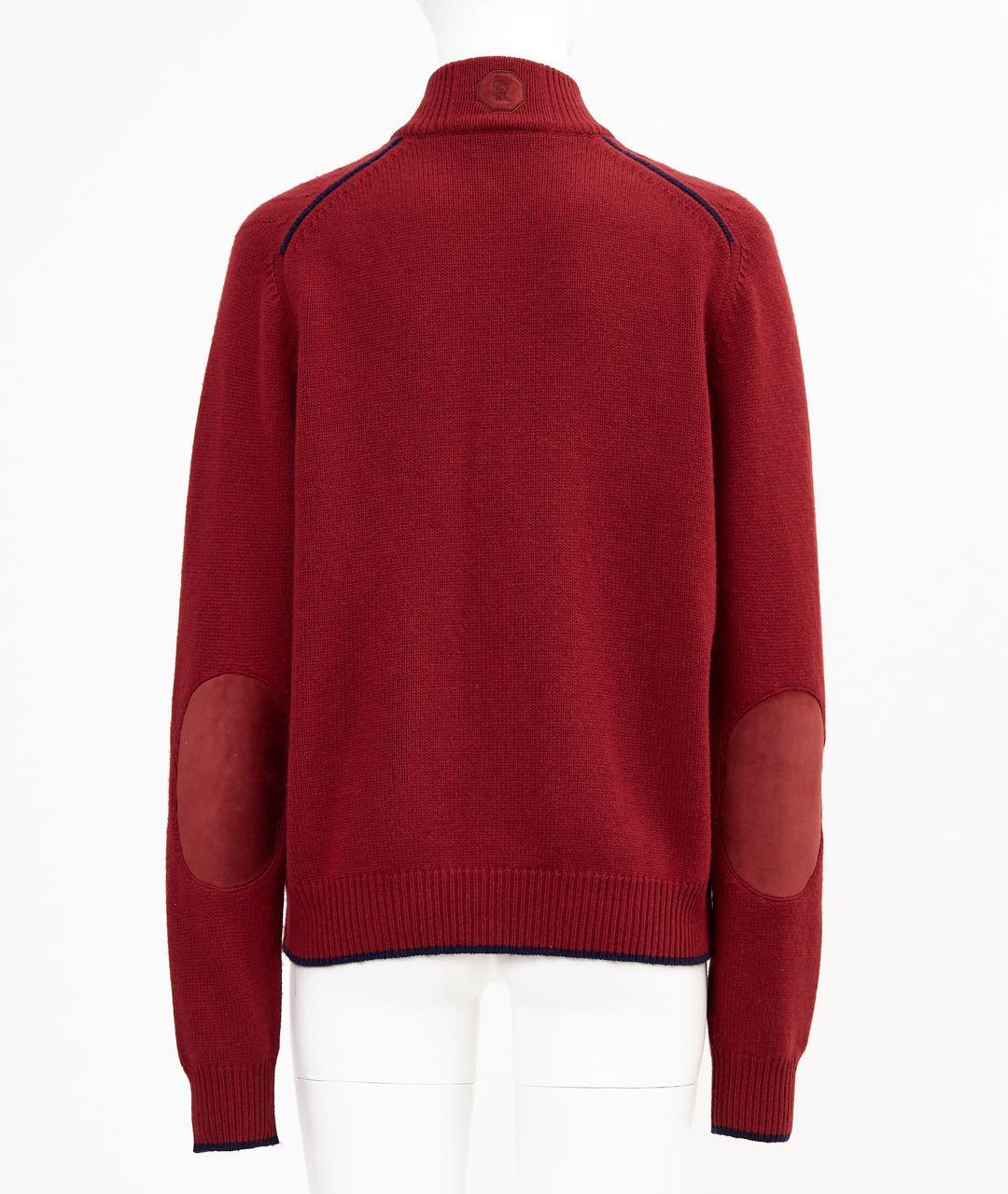 STEFANO RICCI Бордовый кашемировый джемпер / свитер, фото 2