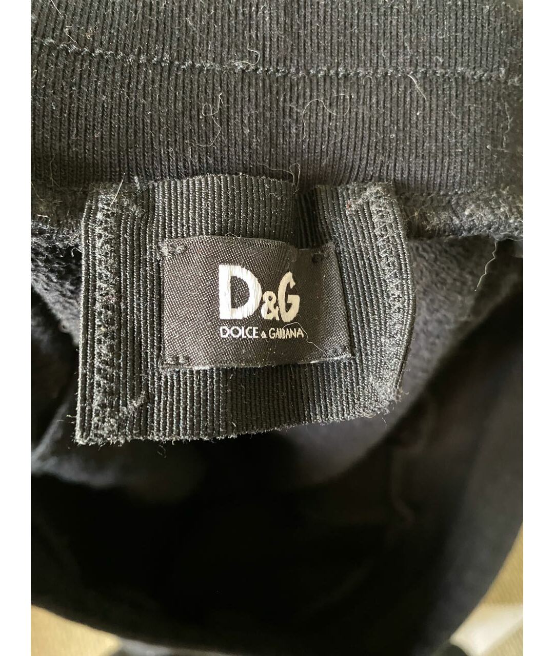 DOLCE&GABBANA Черные хлопковые шорты, фото 4