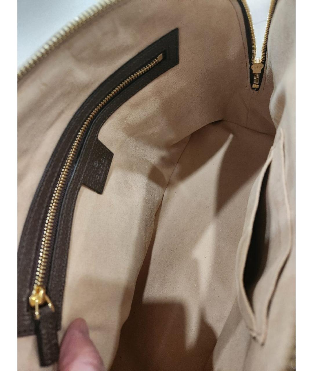 GUCCI Мульти кожаная сумка с короткими ручками, фото 4