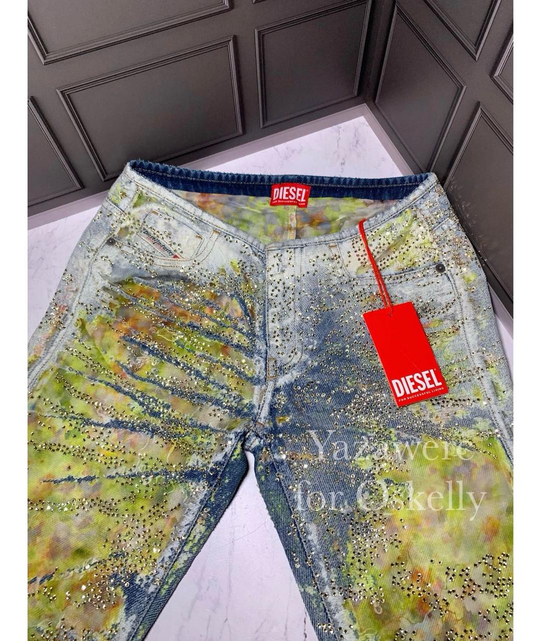 DIESEL Мульти джинсы клеш, фото 5