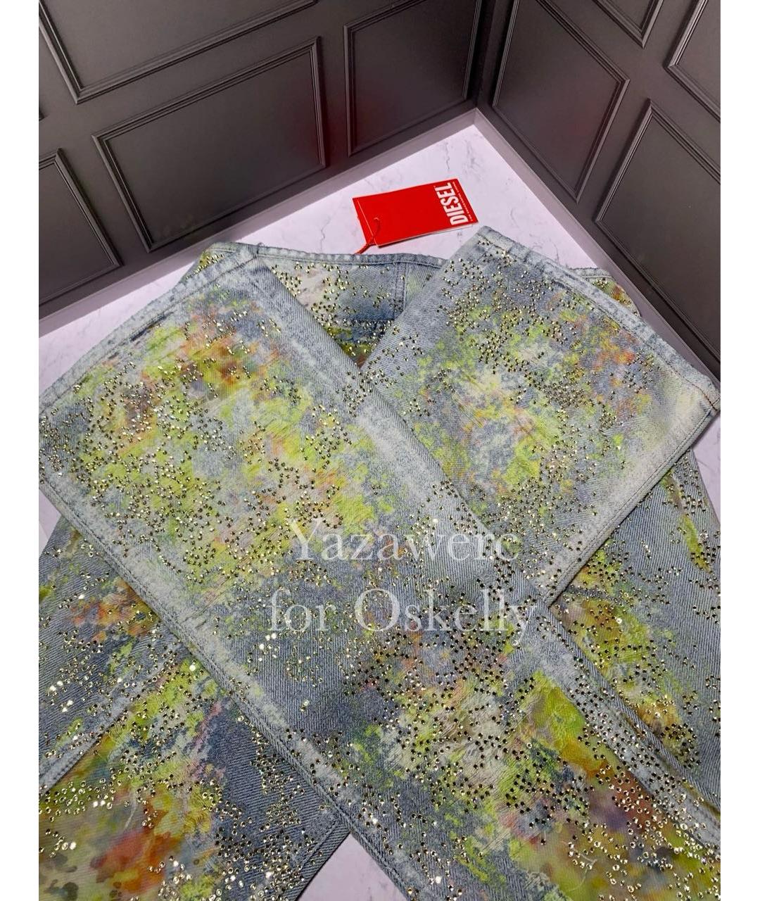 DIESEL Мульти джинсы клеш, фото 7