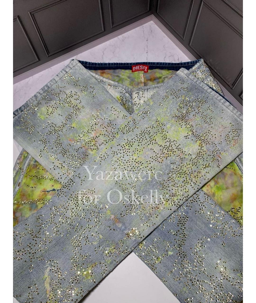 DIESEL Мульти джинсы клеш, фото 8