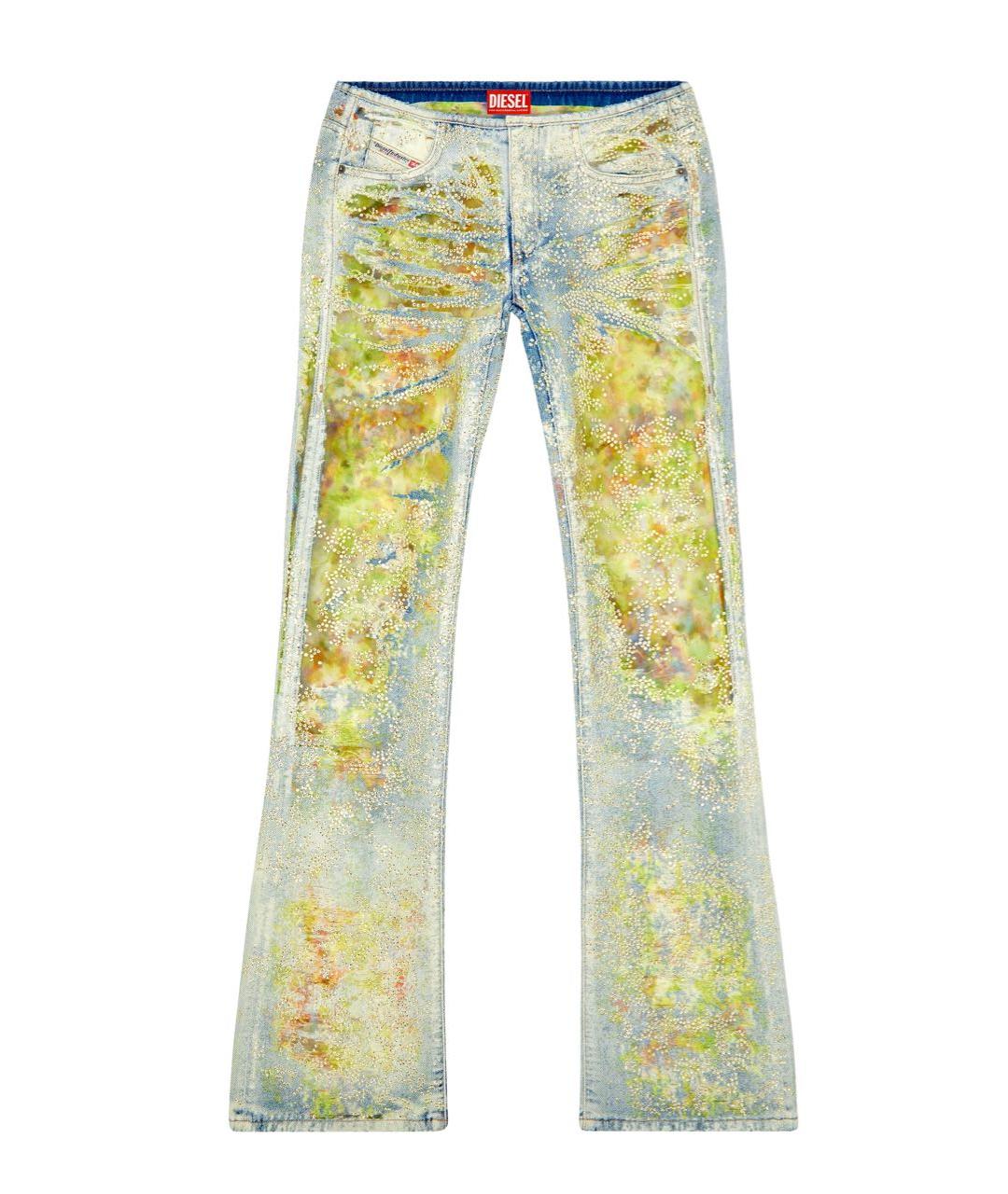 DIESEL Мульти джинсы клеш, фото 1
