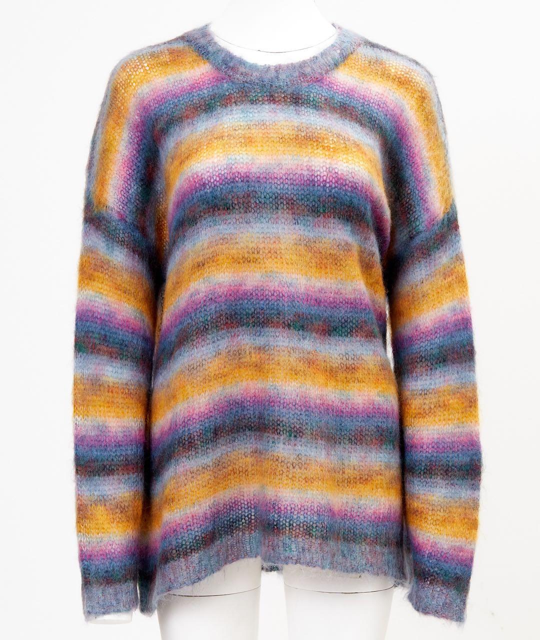 CHLOE Горчичный хлопковый джемпер / свитер, фото 6