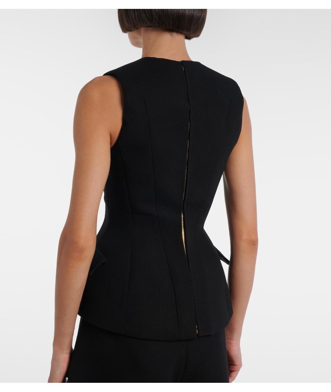 SCHIAPARELLI Черная майка, фото 3