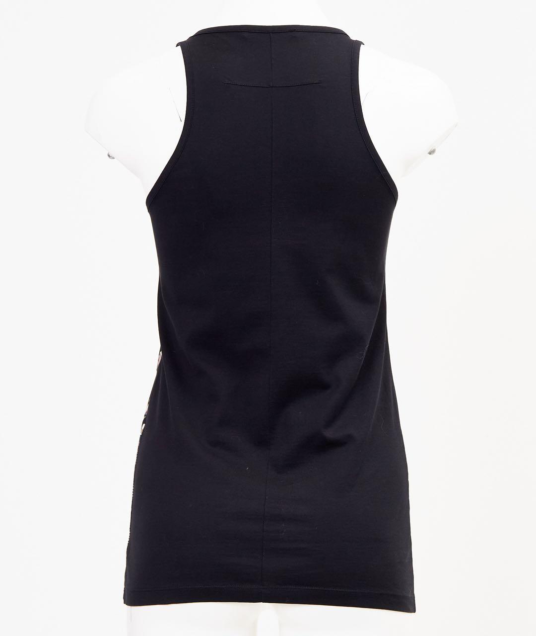 GIVENCHY Черная хлопковая майка, фото 2