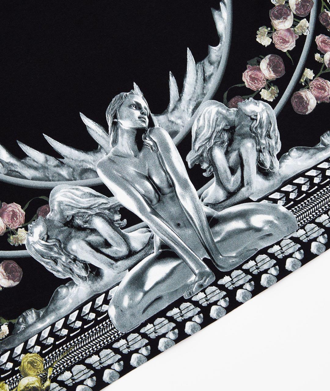 GIVENCHY Черная хлопковая майка, фото 4