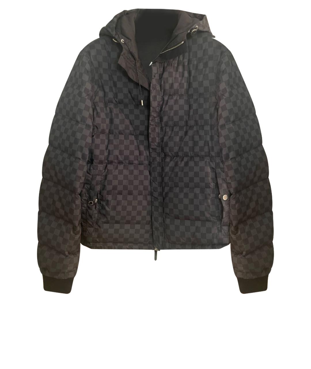 LOUIS VUITTON Серый полиэстеровый пуховик, фото 1