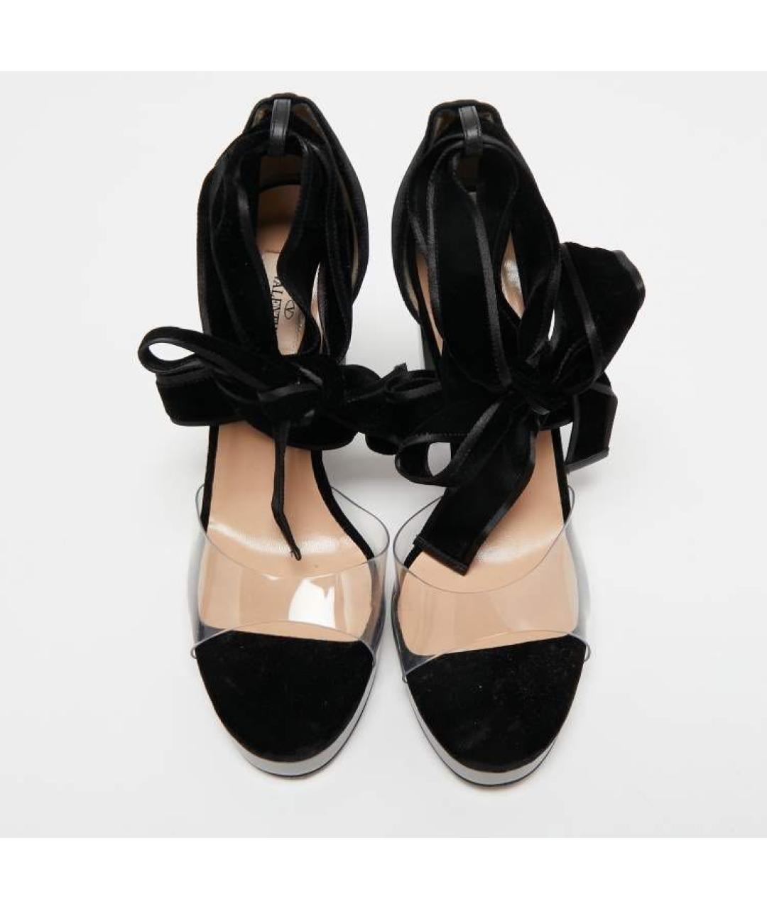 VALENTINO Черные босоножки, фото 3