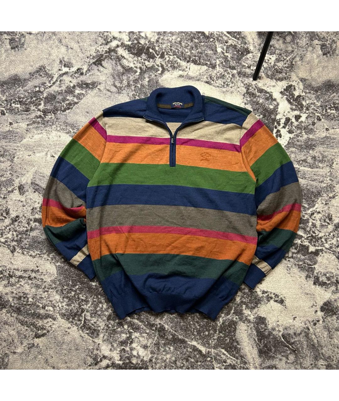 PAUL & SHARK Хлопко-шерстяное поло с длинным рукавом, фото 5