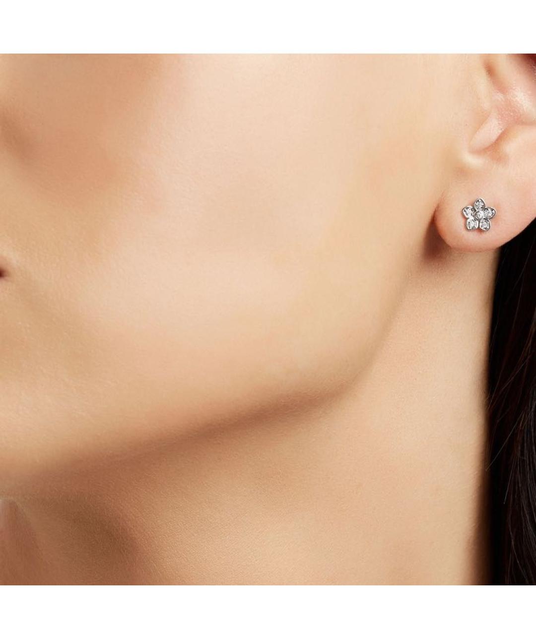 GRAFF Серебряные серьги из белого золота, фото 2