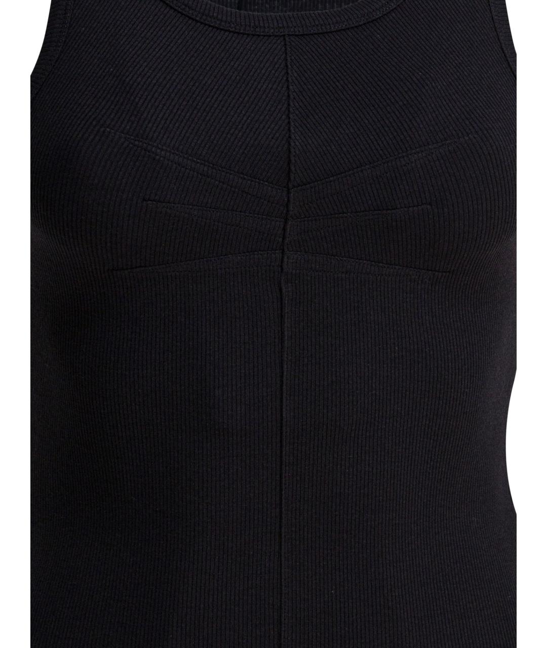 ALAIA Черная хлопковая майка, фото 4