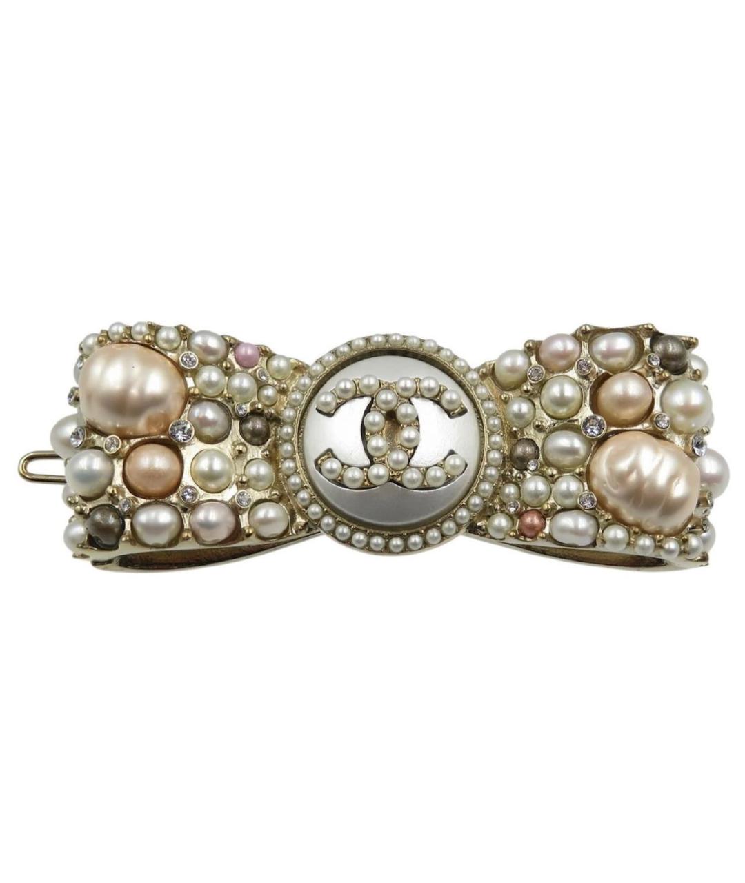 CHANEL Золотая заколка, фото 1