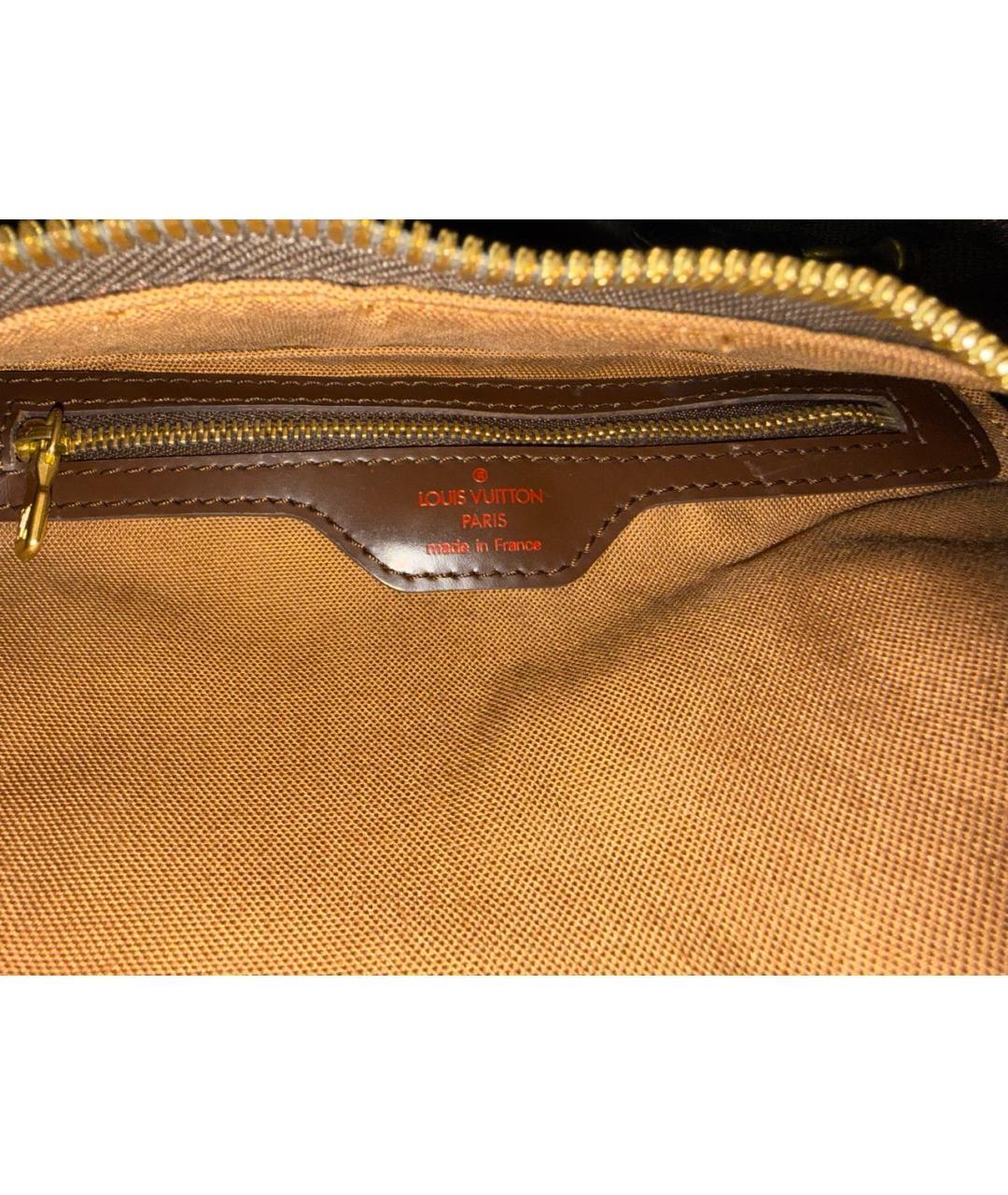 LOUIS VUITTON Коричневая дорожная/спортивная сумка, фото 6