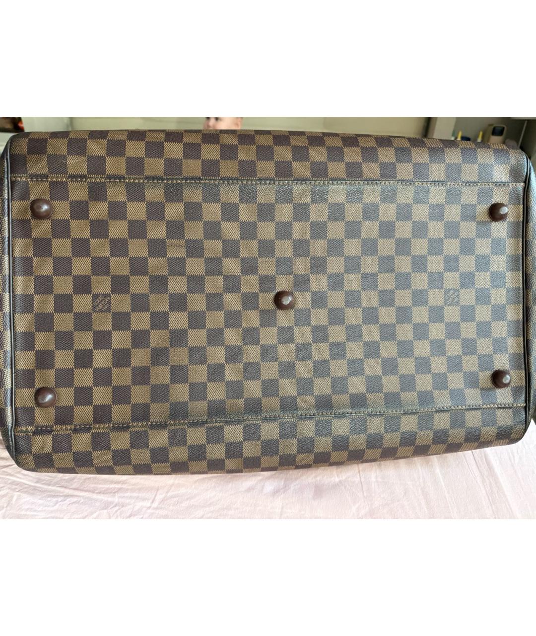 LOUIS VUITTON Коричневая дорожная/спортивная сумка, фото 3