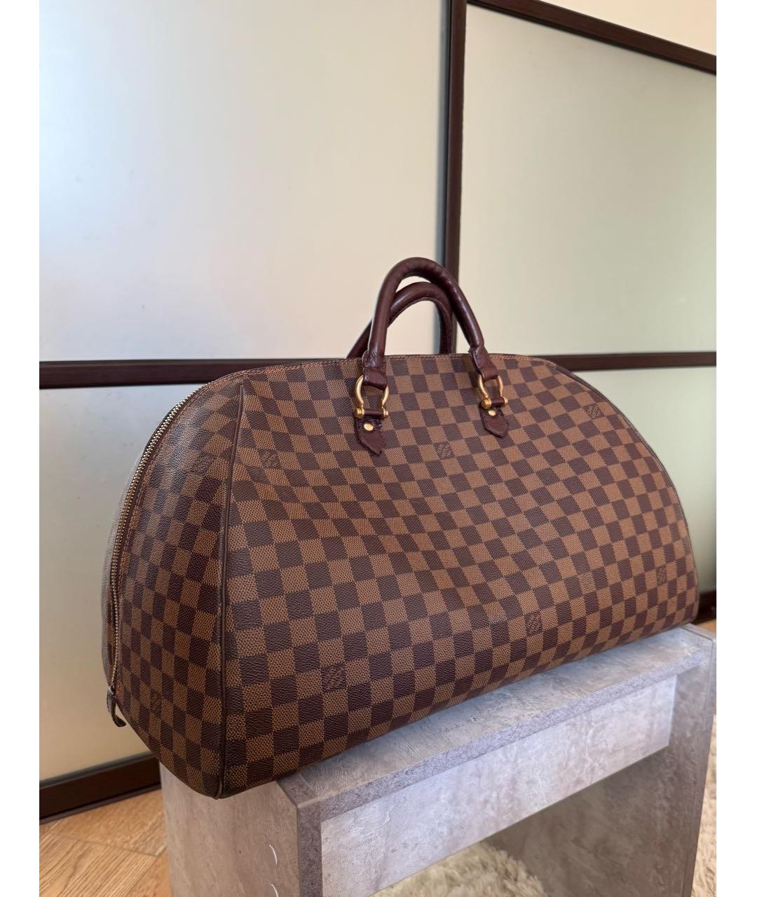 LOUIS VUITTON Коричневая дорожная/спортивная сумка, фото 2
