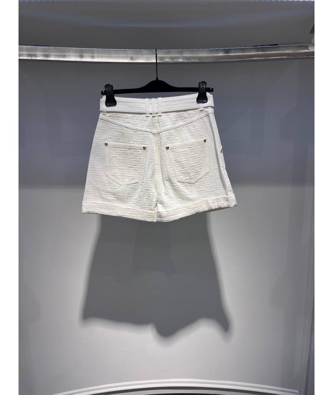 BALMAIN Белые шорты, фото 2