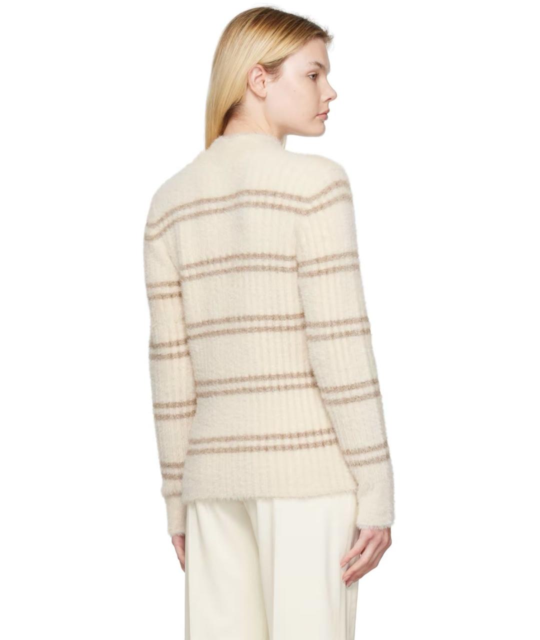 JACQUEMUS Бежевый полиамидовый джемпер / свитер, фото 6