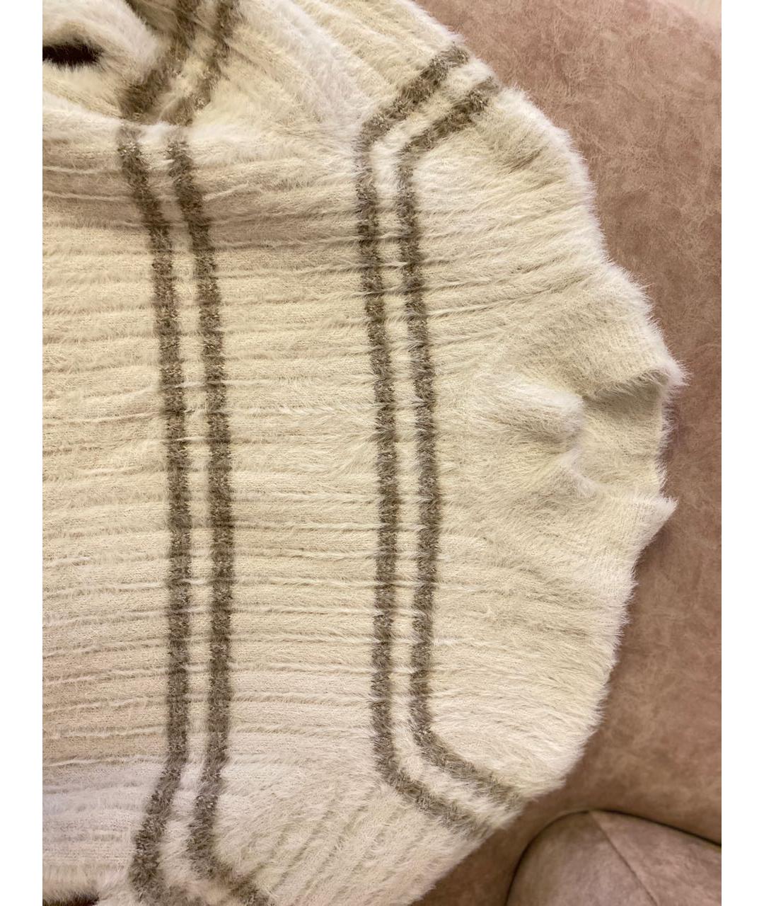 JACQUEMUS Бежевый полиамидовый джемпер / свитер, фото 4