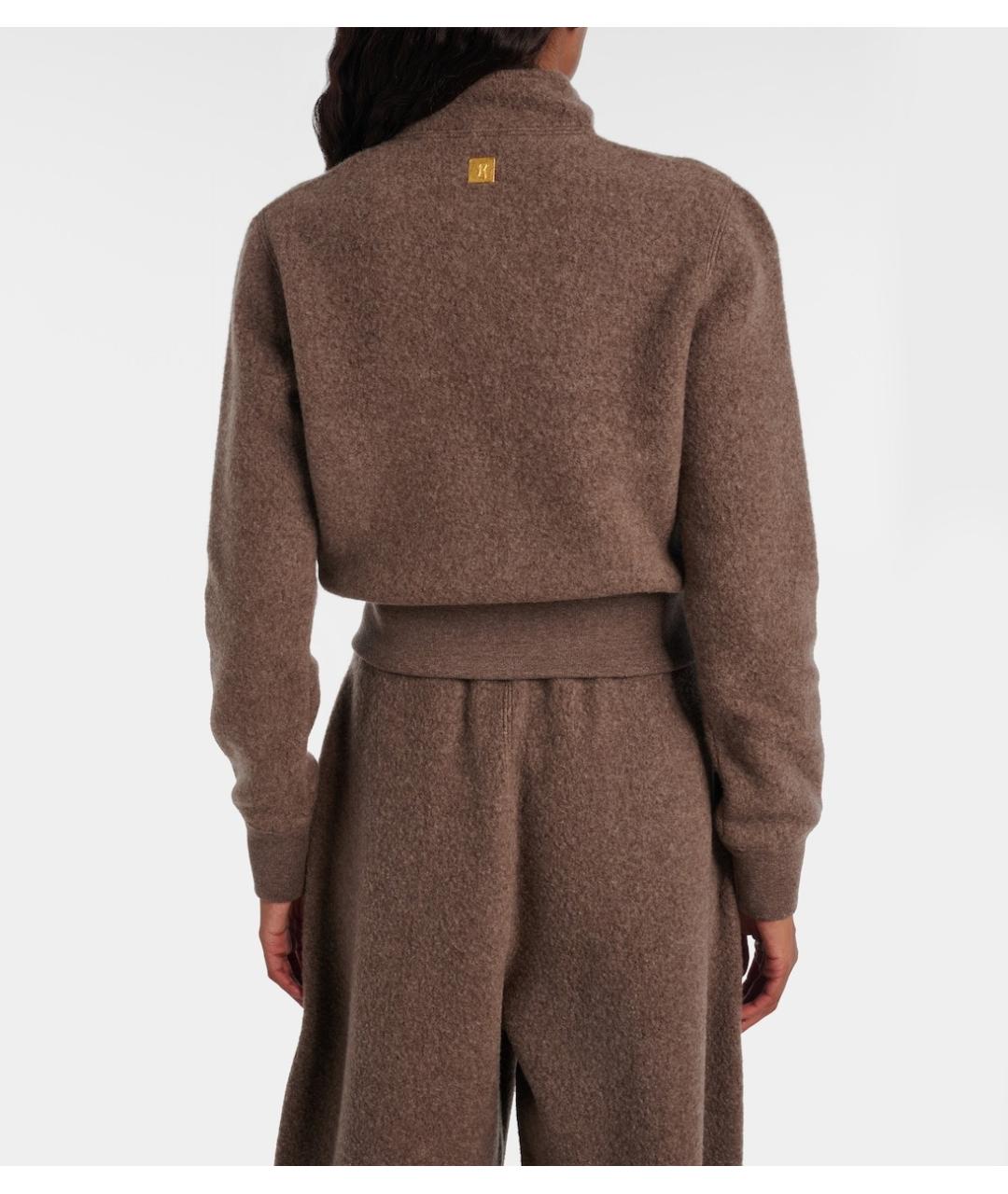 SCHIAPARELLI Коричневый шерстяной кардиган, фото 3