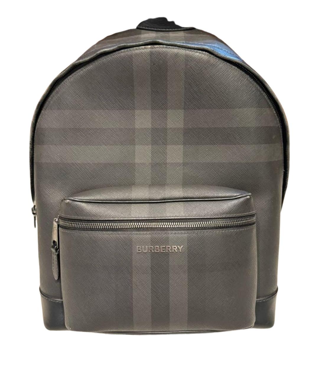 BURBERRY Антрацитовый рюкзак, фото 1