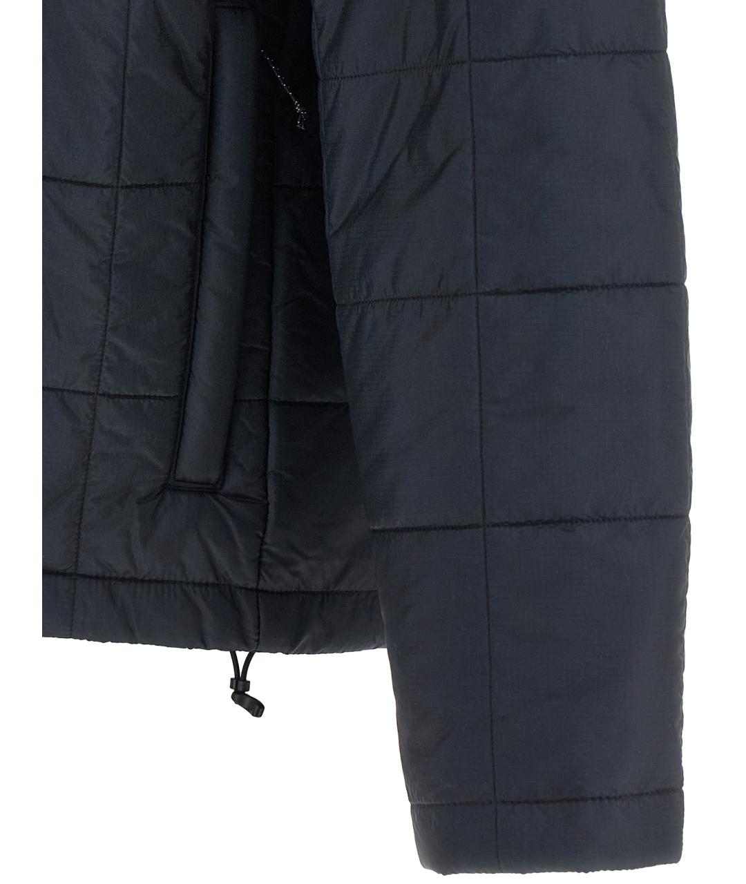 MM6 MAISON MARGIELA Черная полиамидовая куртка, фото 4