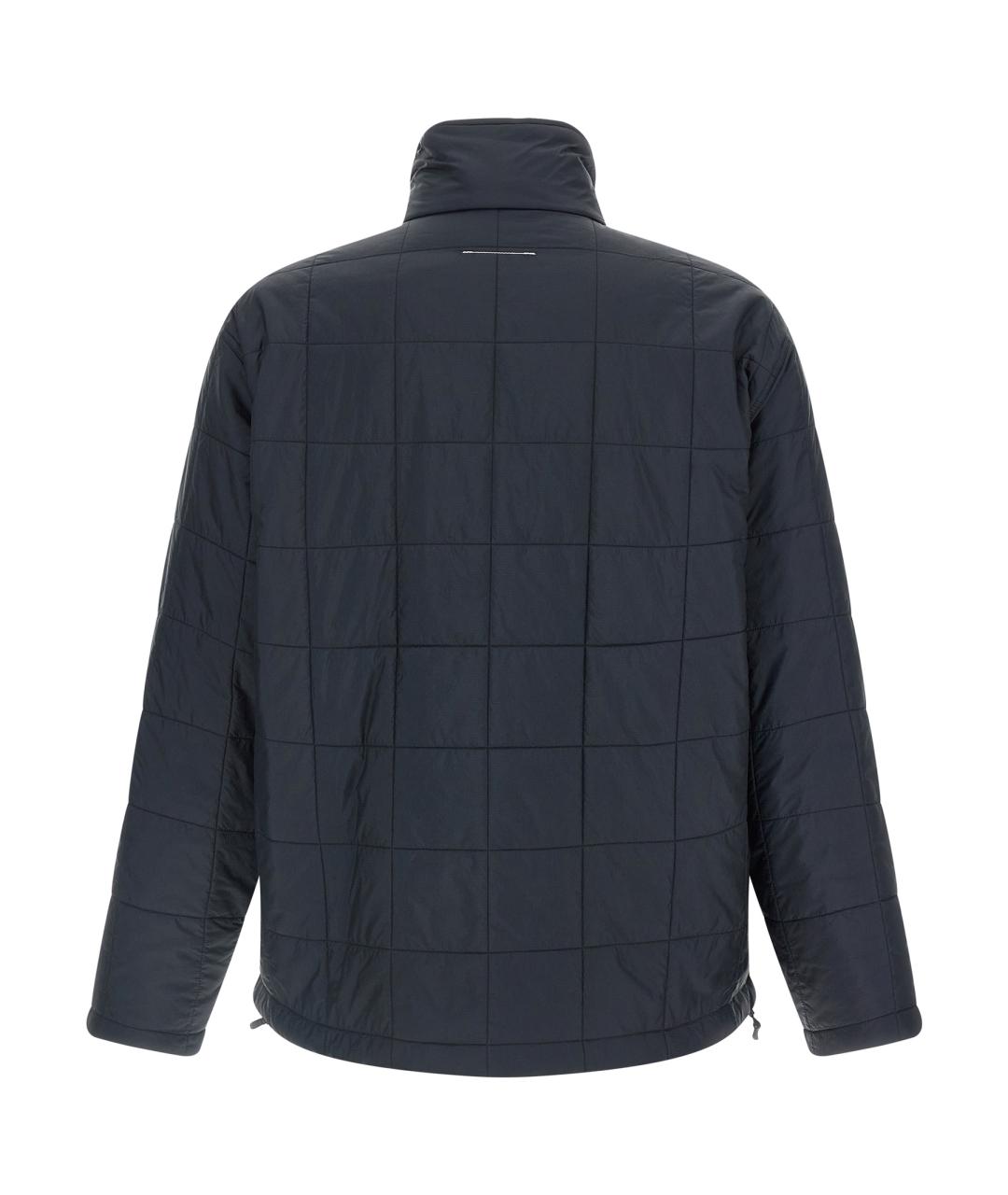 MM6 MAISON MARGIELA Черная полиамидовая куртка, фото 2