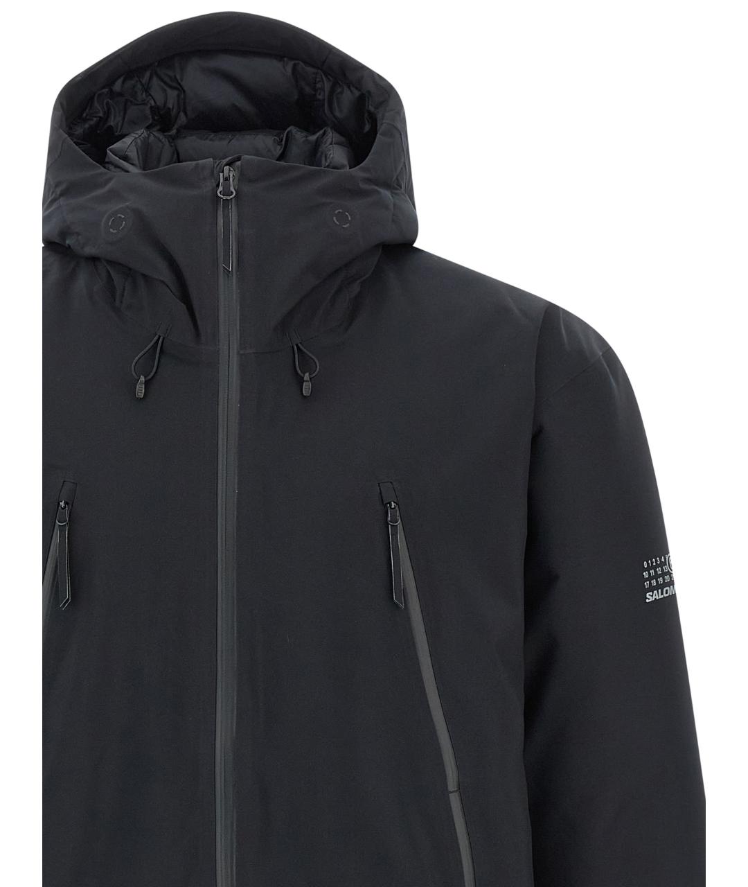 MM6 MAISON MARGIELA Черная полиэстеровая куртка, фото 3