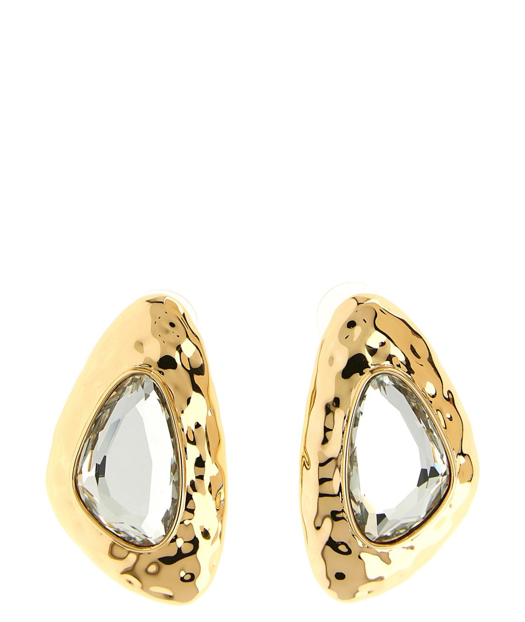 SELF-PORTRAIT Золотые металлические серьги, фото 1