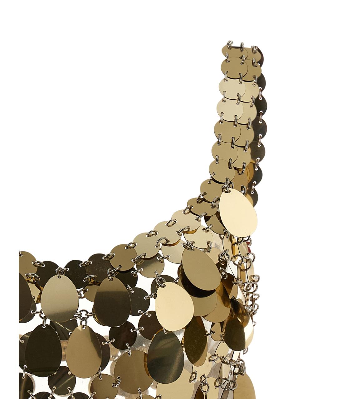 PACO RABANNE Золотая майка, фото 3