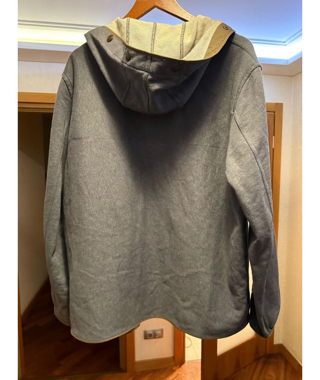 BURBERRY Хаки полиамидовый тренч / плащ, фото 7