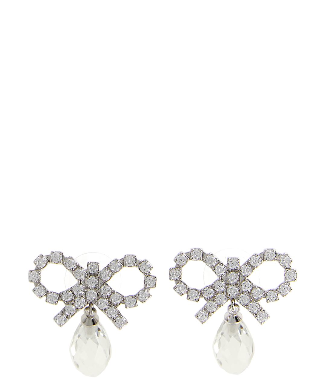 SELF-PORTRAIT Серебряные металлические серьги, фото 1