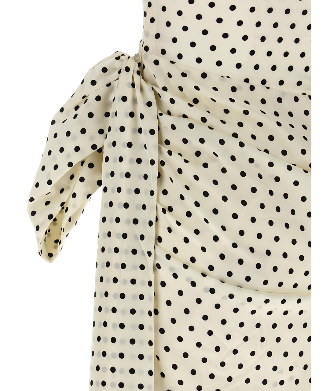 SELF-PORTRAIT Белое повседневное платье, фото 4