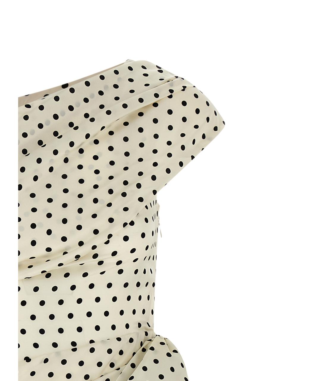 SELF-PORTRAIT Белое повседневное платье, фото 3