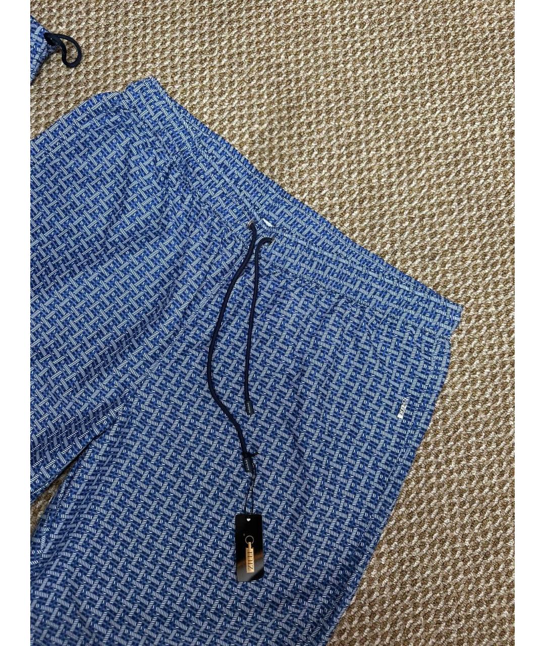 ZILLI Синие шорты, фото 5