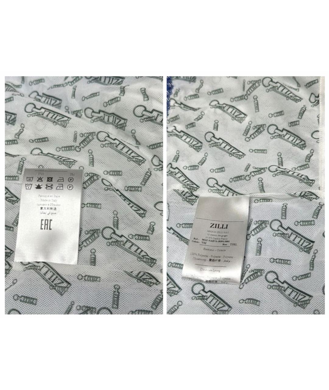 ZILLI Синие шорты, фото 7