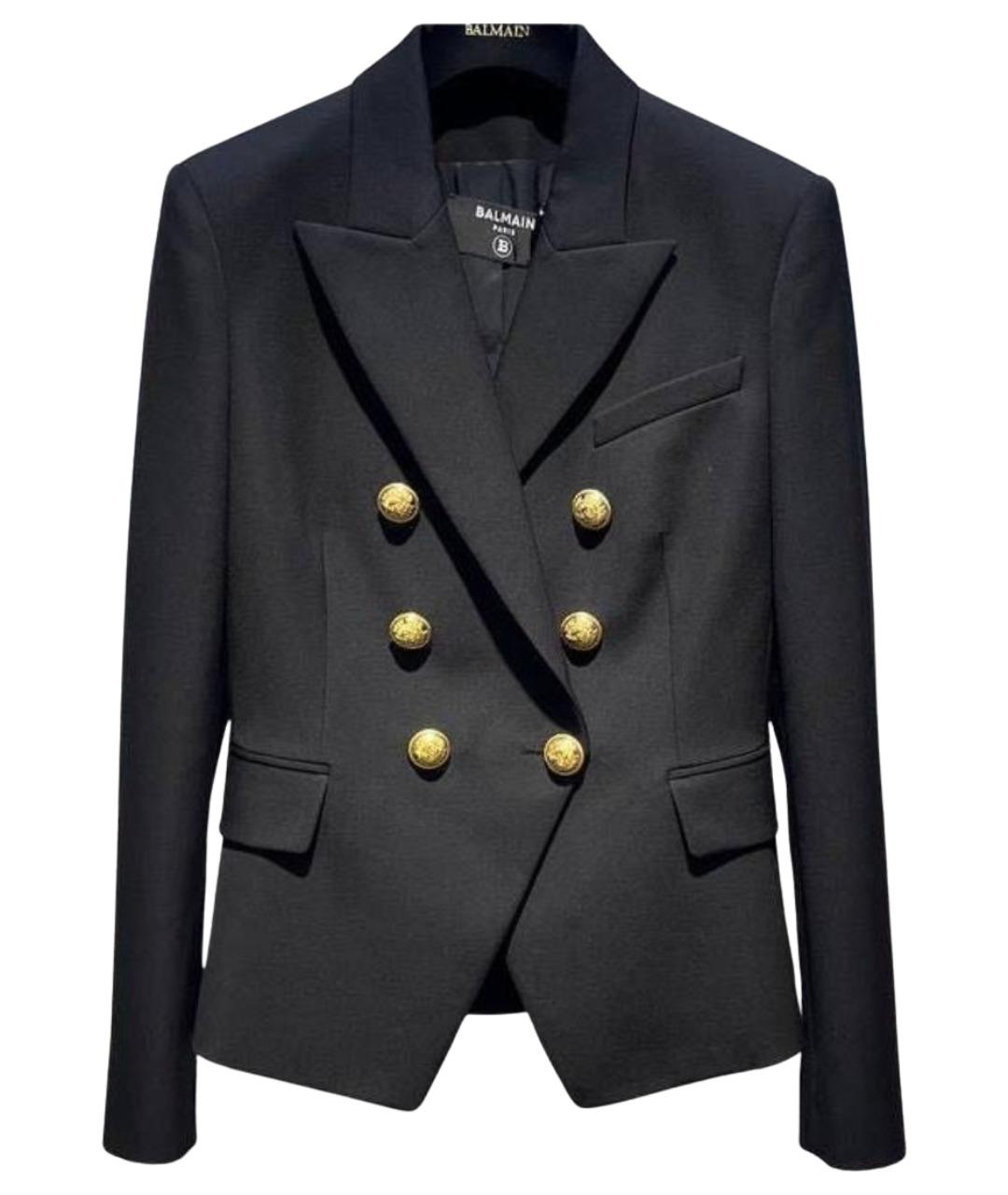 BALMAIN Черный жакет/пиджак, фото 1