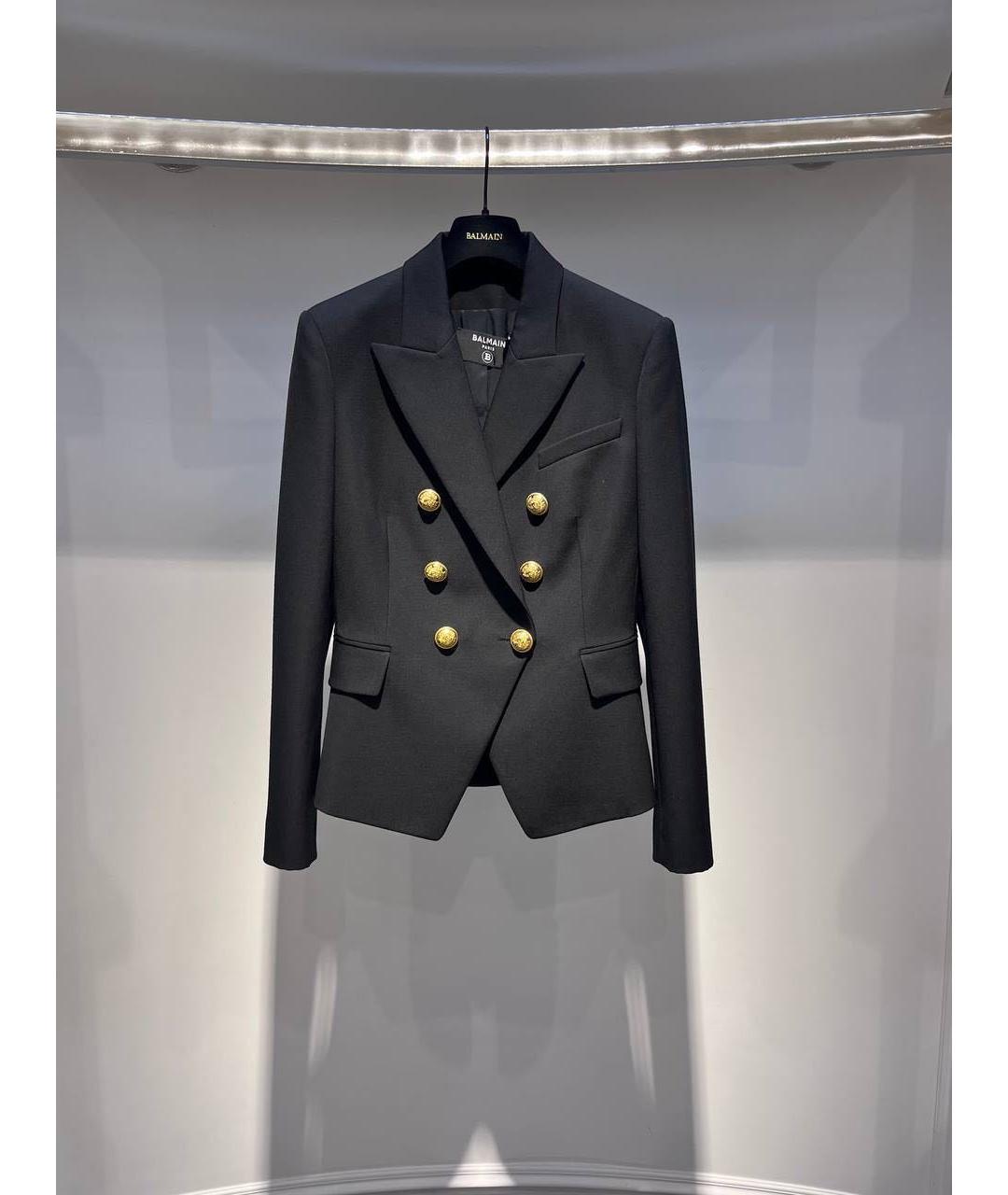 BALMAIN Черный жакет/пиджак, фото 3
