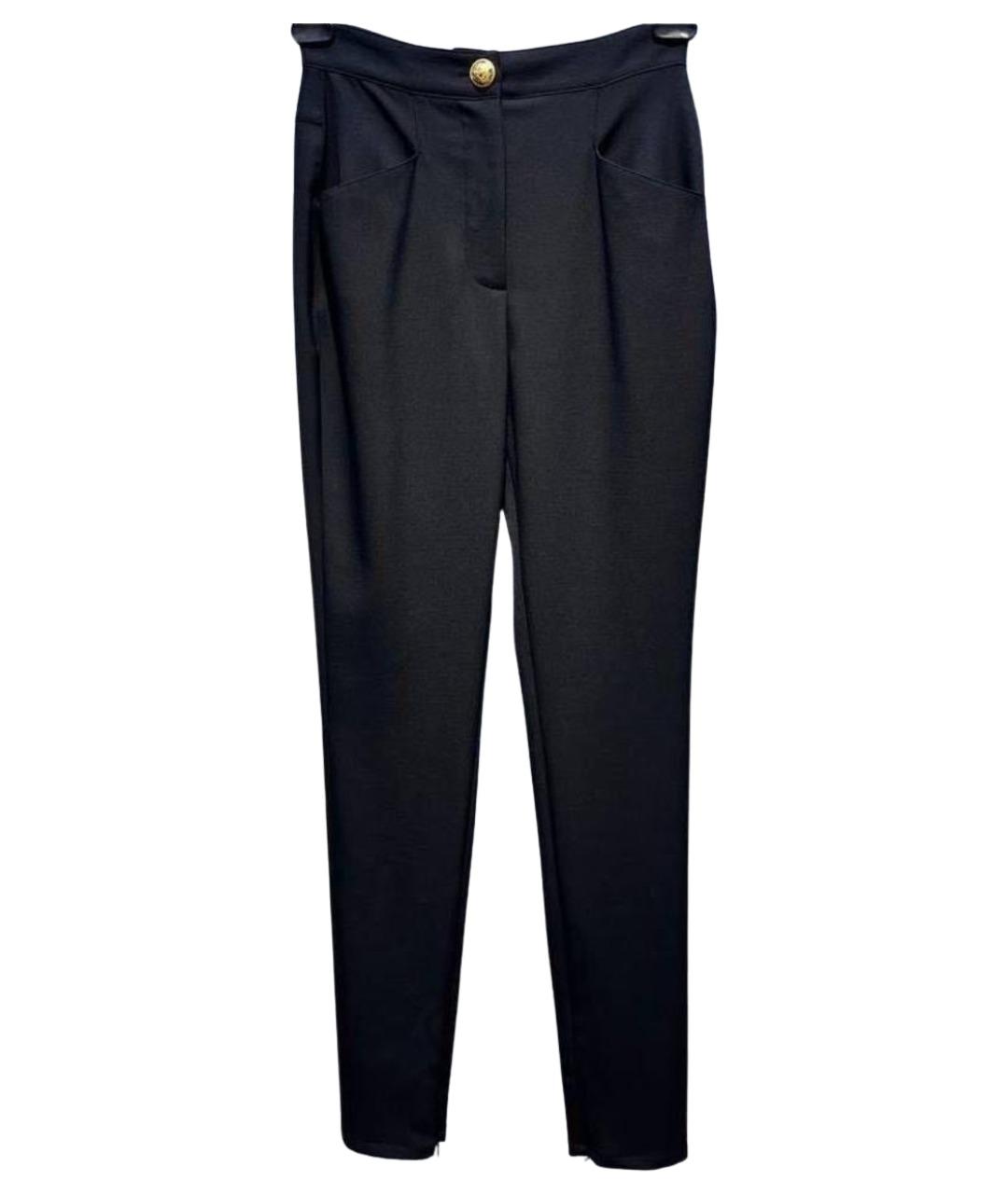 BALMAIN Черные брюки узкие, фото 1