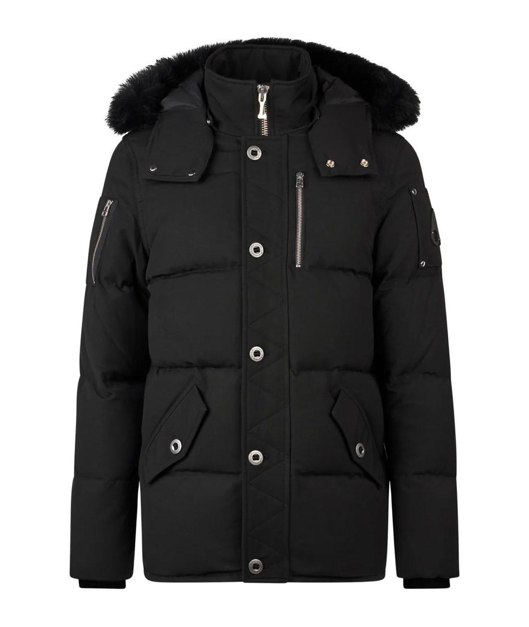 MOOSE KNUCKLES Черный хлопковый пуховик, фото 9