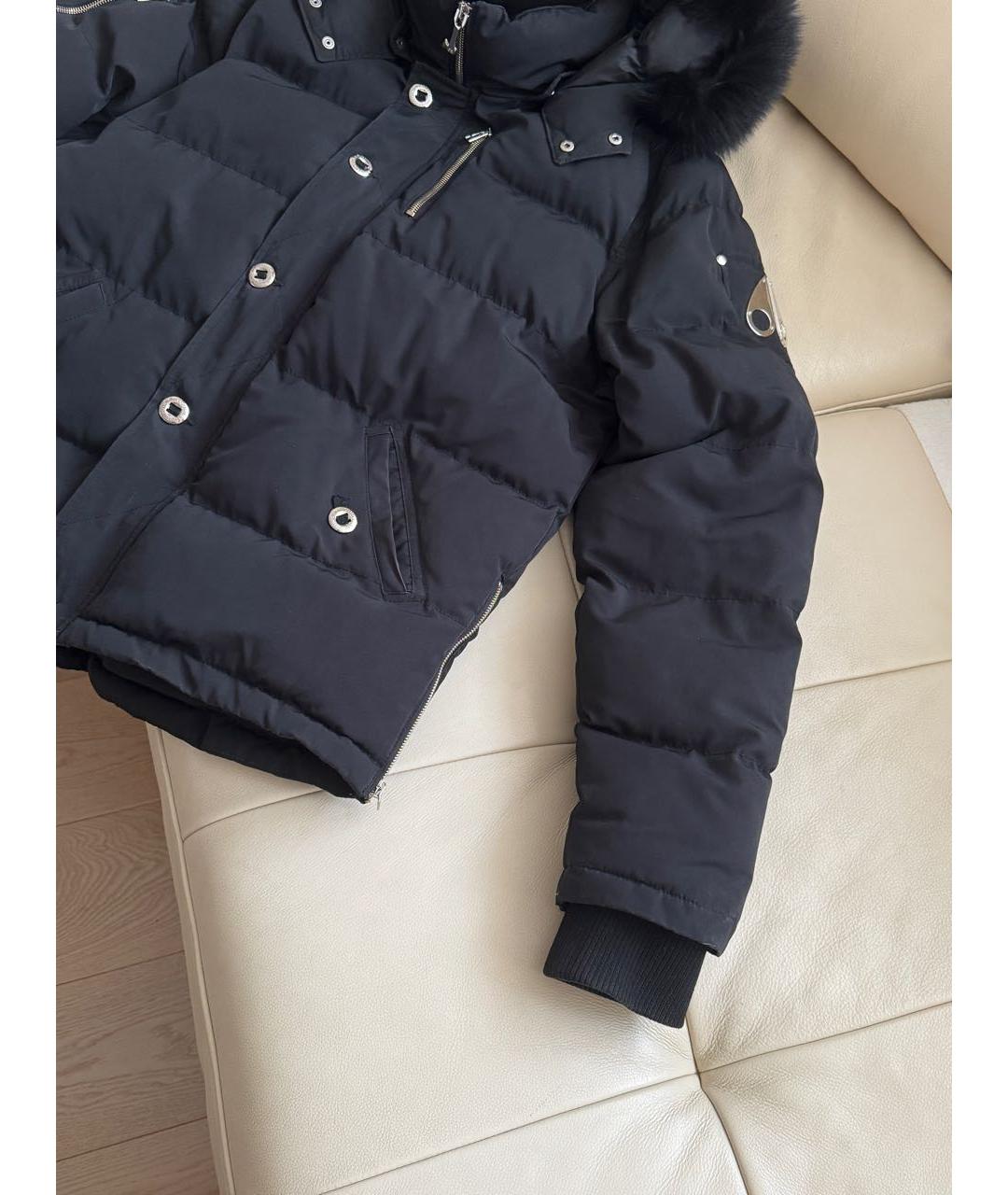 MOOSE KNUCKLES Черный хлопковый пуховик, фото 5